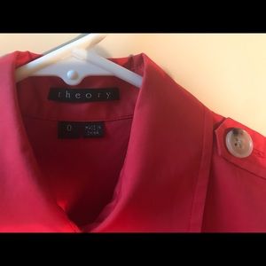 Collared Red Theory Dress